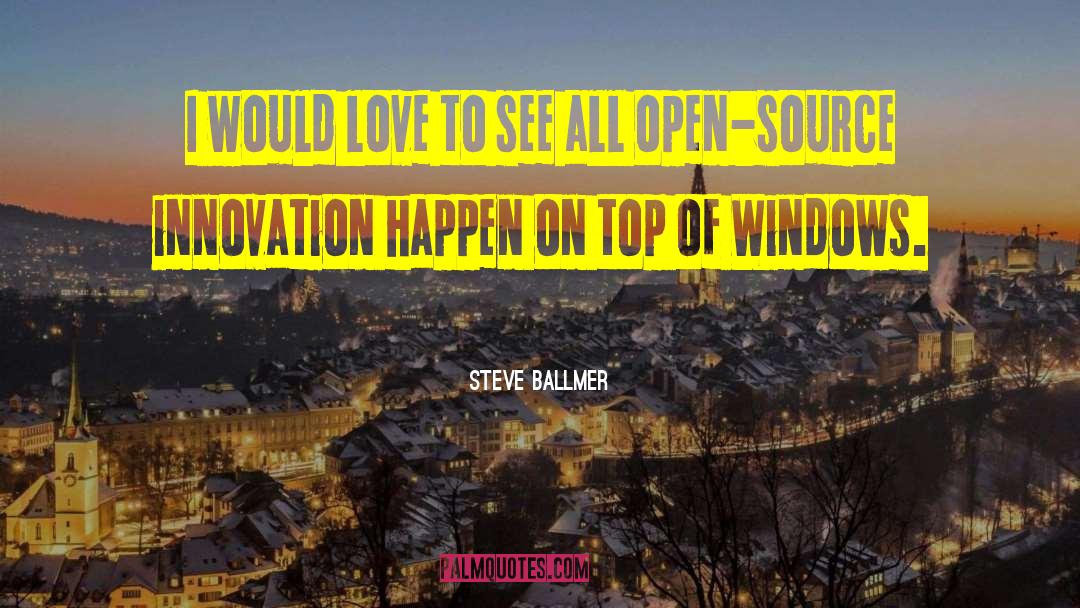 Steve Ballmer Quotes: I would love to see