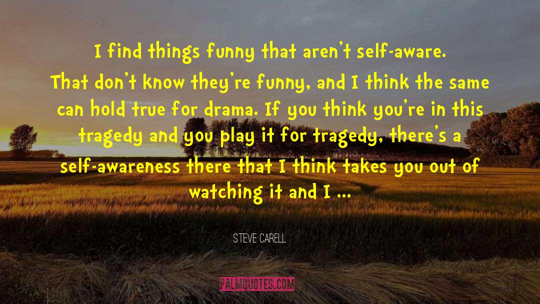 Steve Carell Quotes: I find things funny that