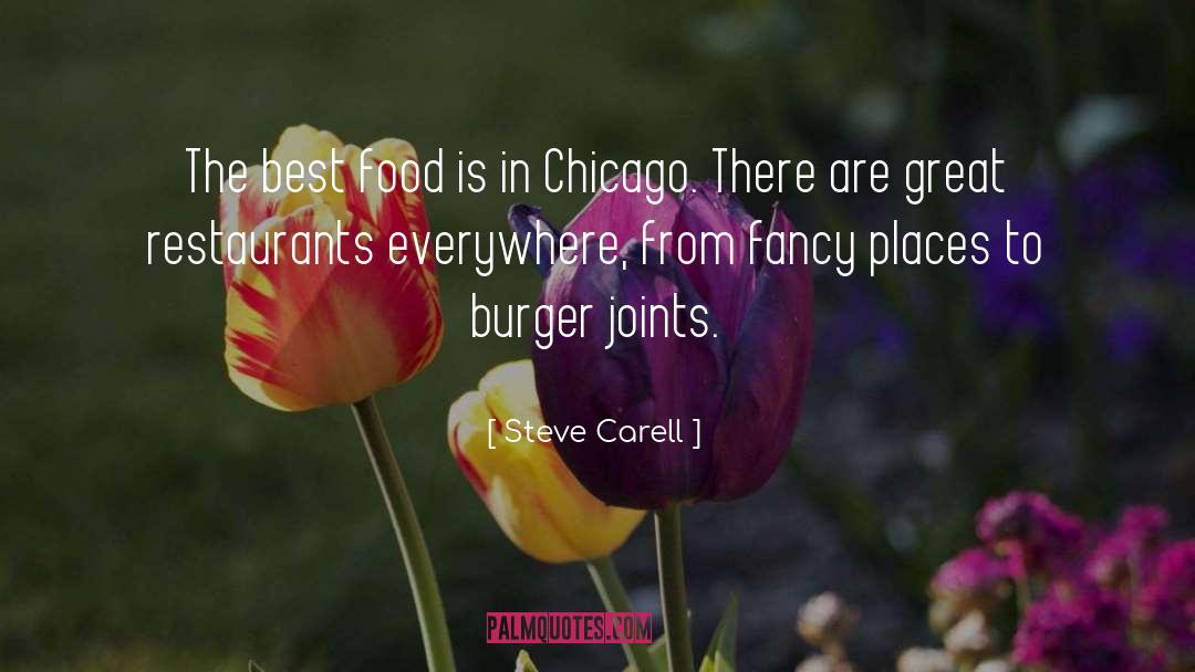 Steve Carell Quotes: The best food is in