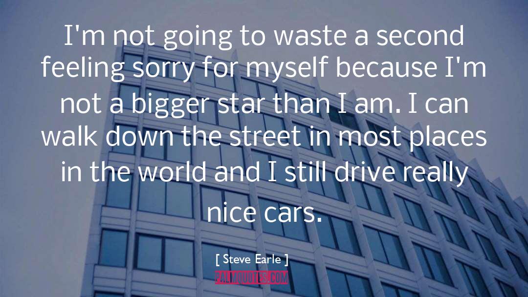 Steve Earle Quotes: I'm not going to waste