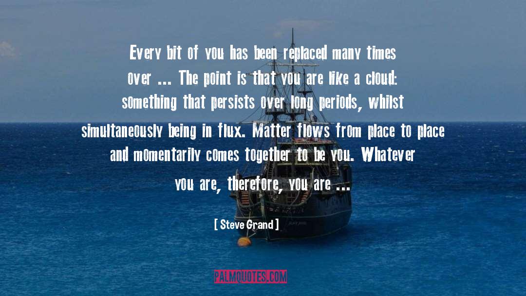 Steve Grand Quotes: Every bit of you has