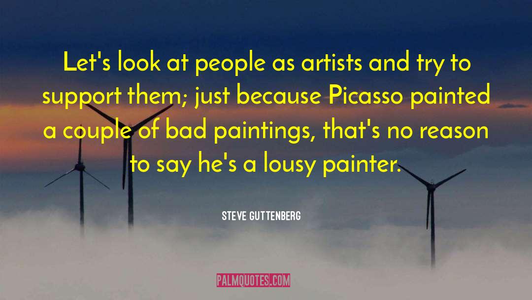 Steve Guttenberg Quotes: Let's look at people as
