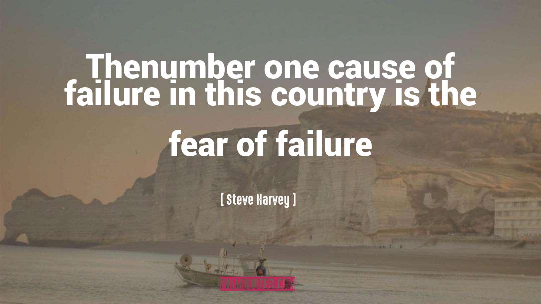 Steve Harvey Quotes: The<br>number one cause of failure