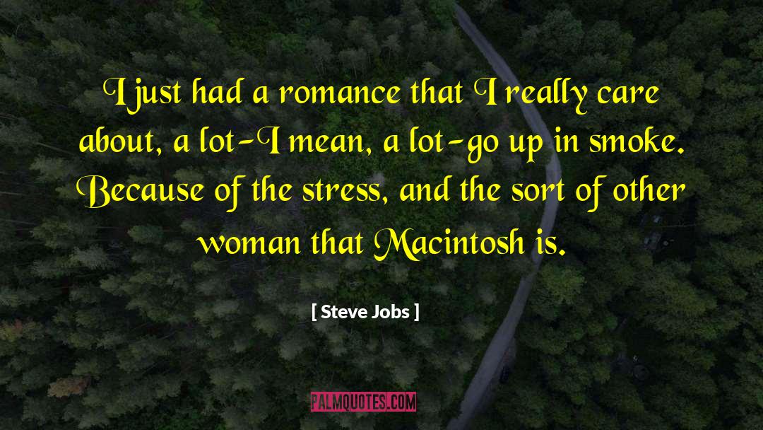 Steve Jobs Quotes: I just had a romance