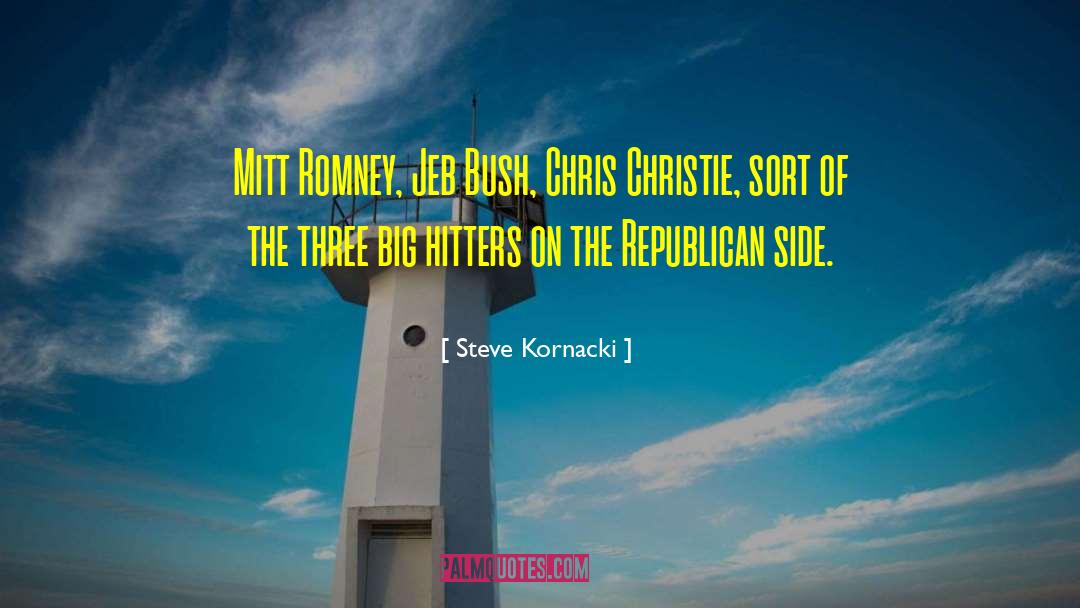 Steve Kornacki Quotes: Mitt Romney, Jeb Bush, Chris