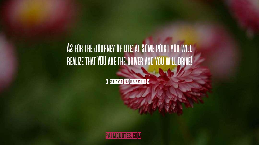 Steve Maraboli Quotes: As for the journey of