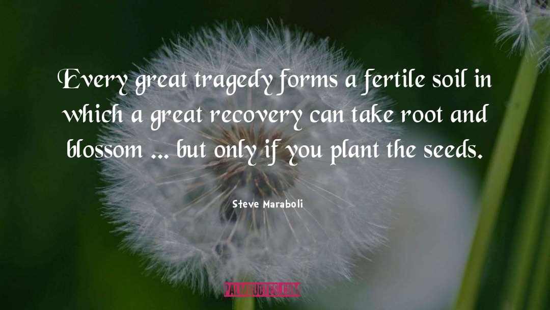 Steve Maraboli Quotes: Every great tragedy forms a