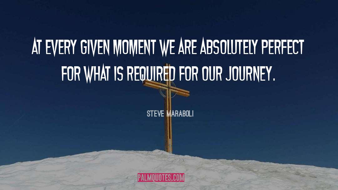 Steve Maraboli Quotes: At every given moment we