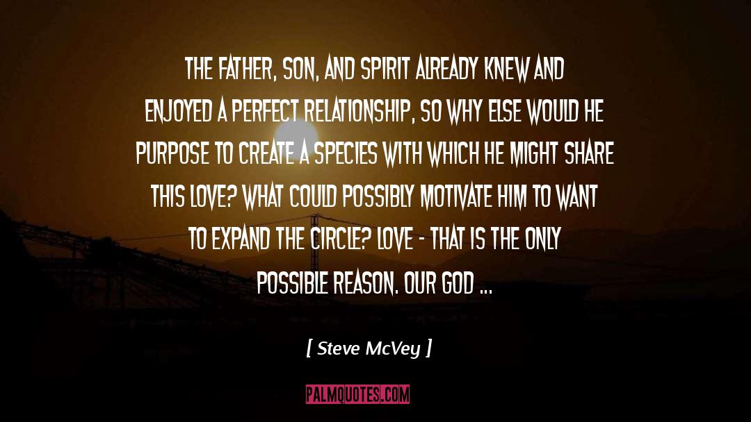 Steve McVey Quotes: The Father, Son, and Spirit