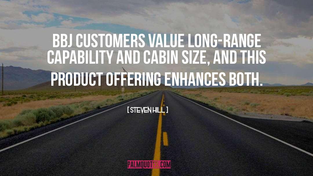 Steven Hill Quotes: BBJ customers value long-range capability
