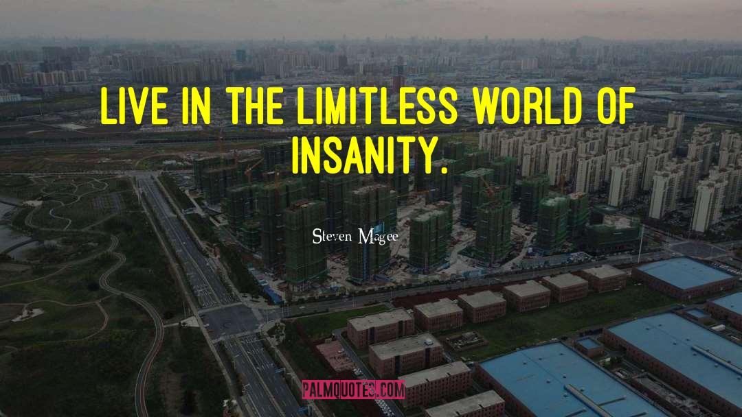 Steven Magee Quotes: Live in the limitless world