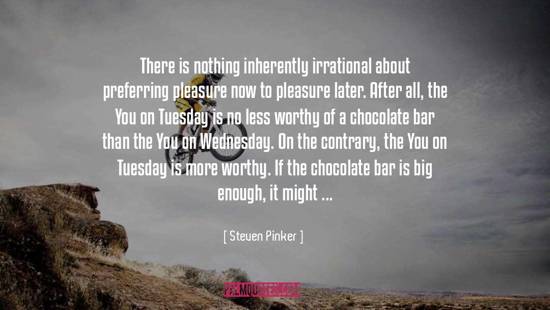 Steven Pinker Quotes: There is nothing inherently irrational