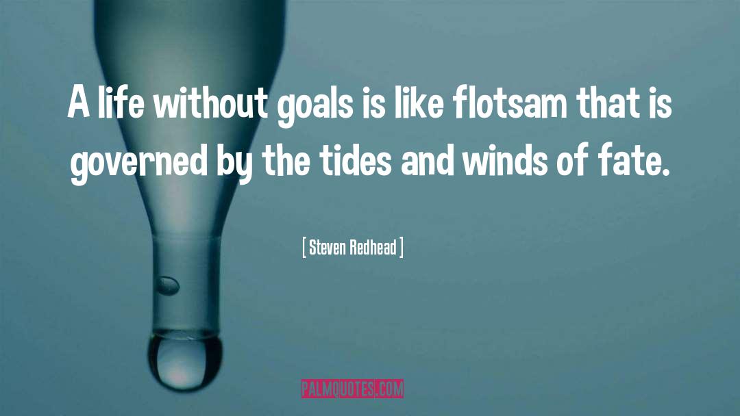 Steven Redhead Quotes: A life without goals is