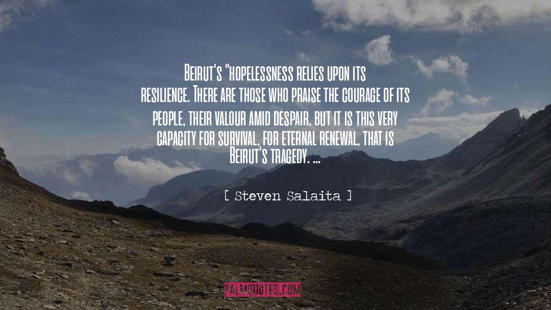 Steven Salaita Quotes: Beirut's 