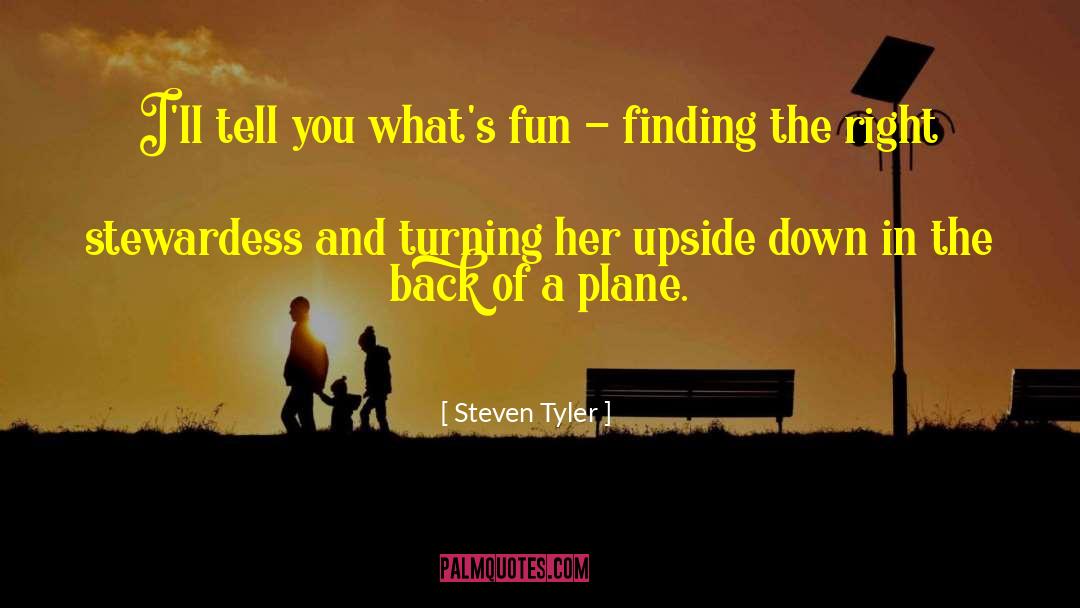 Steven Tyler Quotes: I'll tell you what's fun