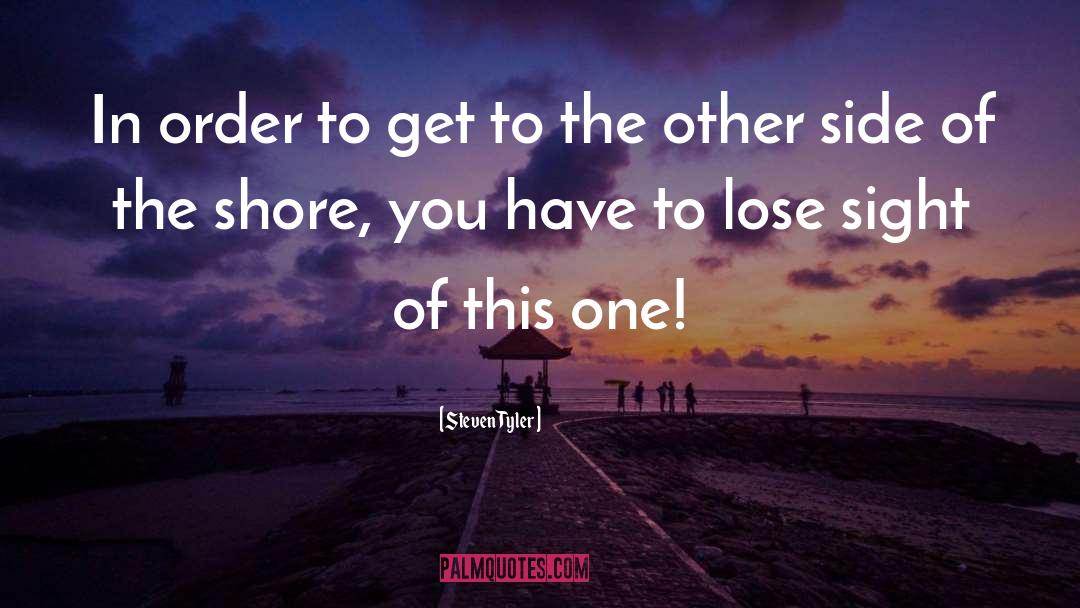 Steven Tyler Quotes: In order to get to