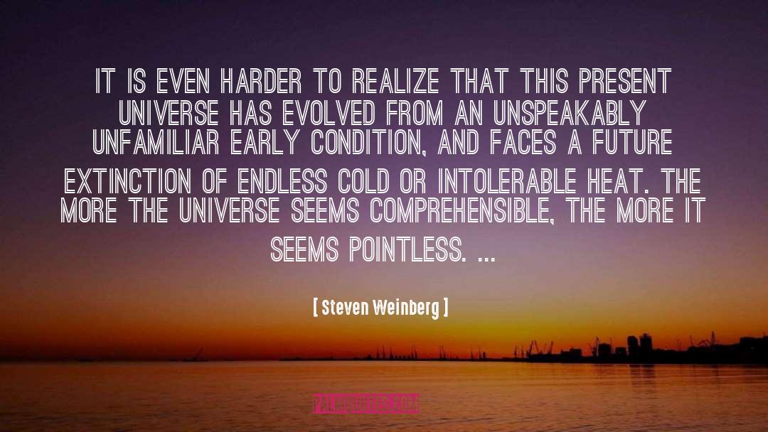 Steven Weinberg Quotes: It is even harder to