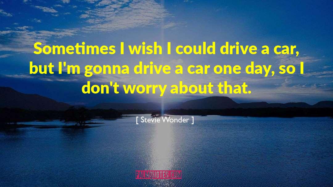 Stevie Wonder Quotes: Sometimes I wish I could