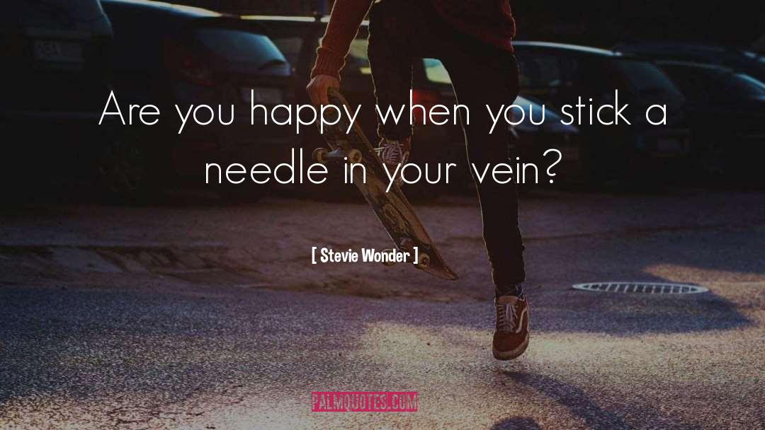 Stevie Wonder Quotes: Are you happy when you