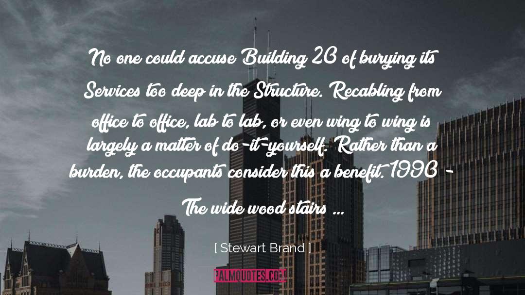 Stewart Brand Quotes: No one could accuse Building