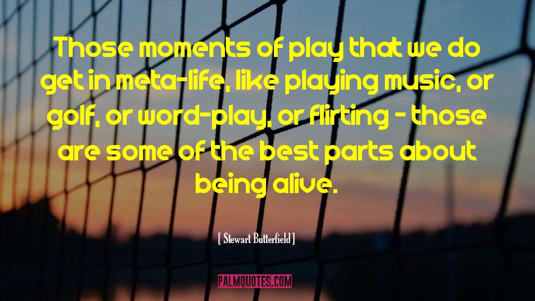 Stewart Butterfield Quotes: Those moments of play that