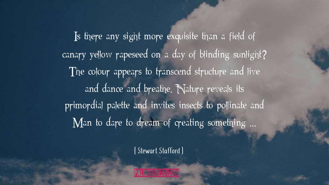 Stewart Stafford Quotes: Is there any sight more