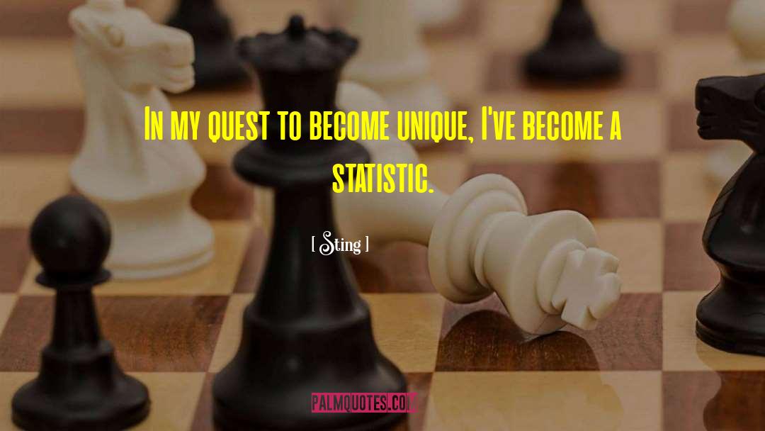 Sting Quotes: In my quest to become