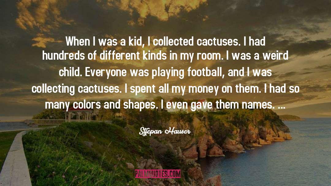 Stjepan Hauser Quotes: When I was a kid,