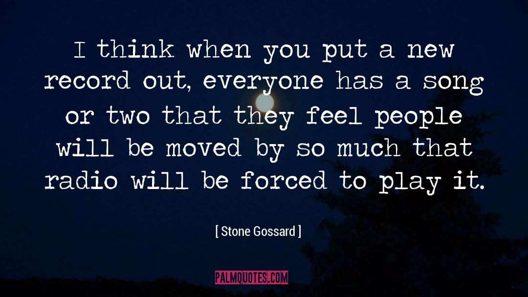 Stone Gossard Quotes: I think when you put
