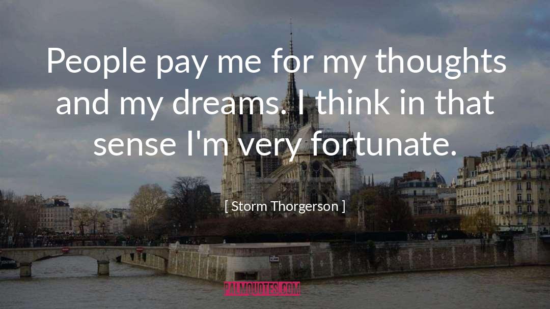 Storm Thorgerson Quotes: People pay me for my