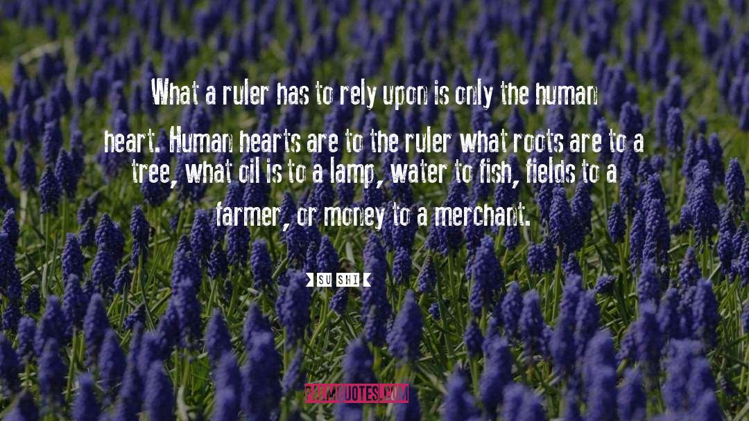 Su Shi Quotes: What a ruler has to