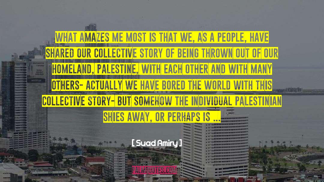 Suad Amiry Quotes: What amazes me most is