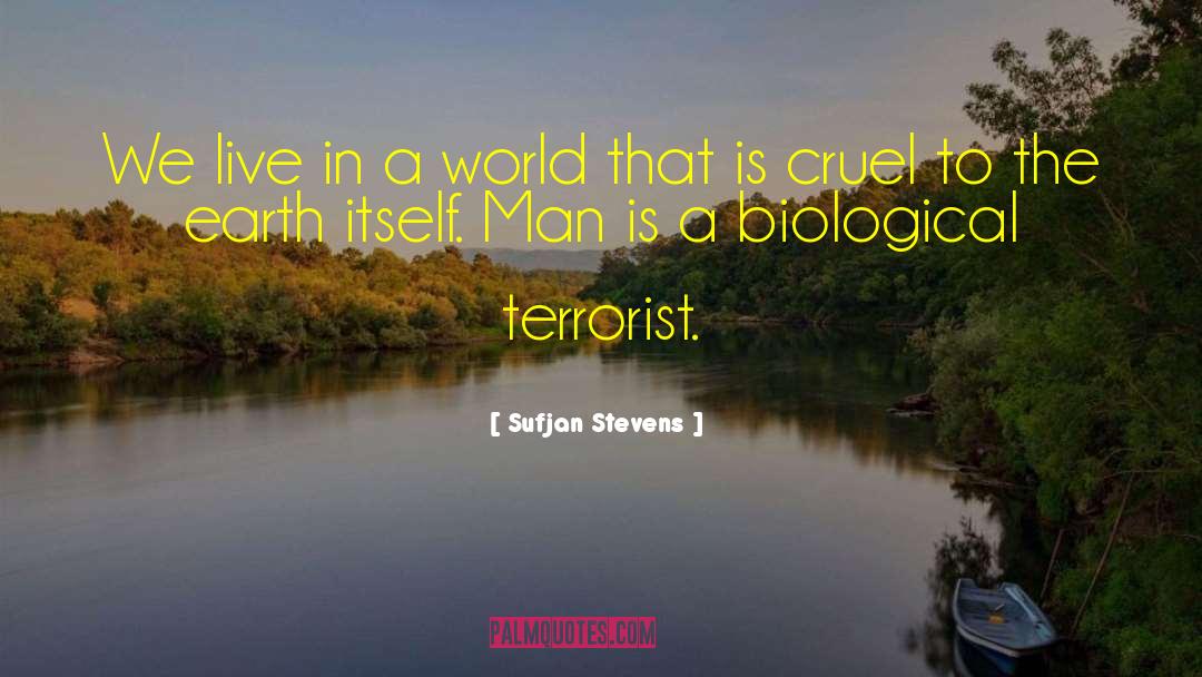 Sufjan Stevens Quotes: We live in a world