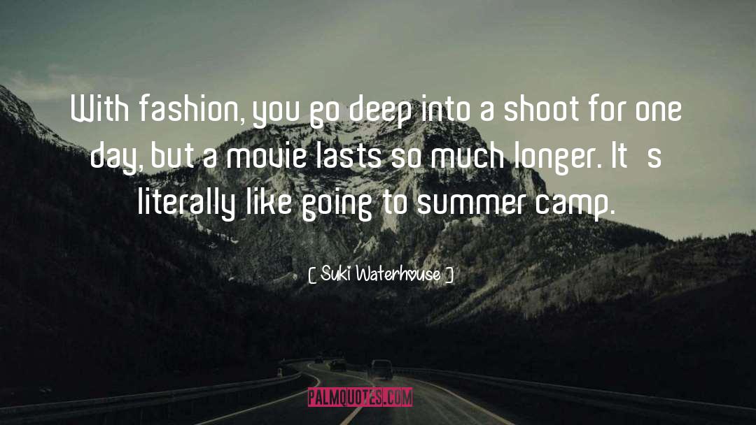 Suki Waterhouse Quotes: With fashion, you go deep