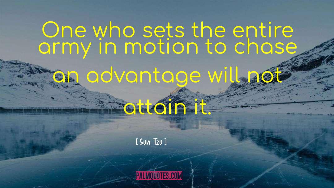 Sun Tzu Quotes: One who sets the entire