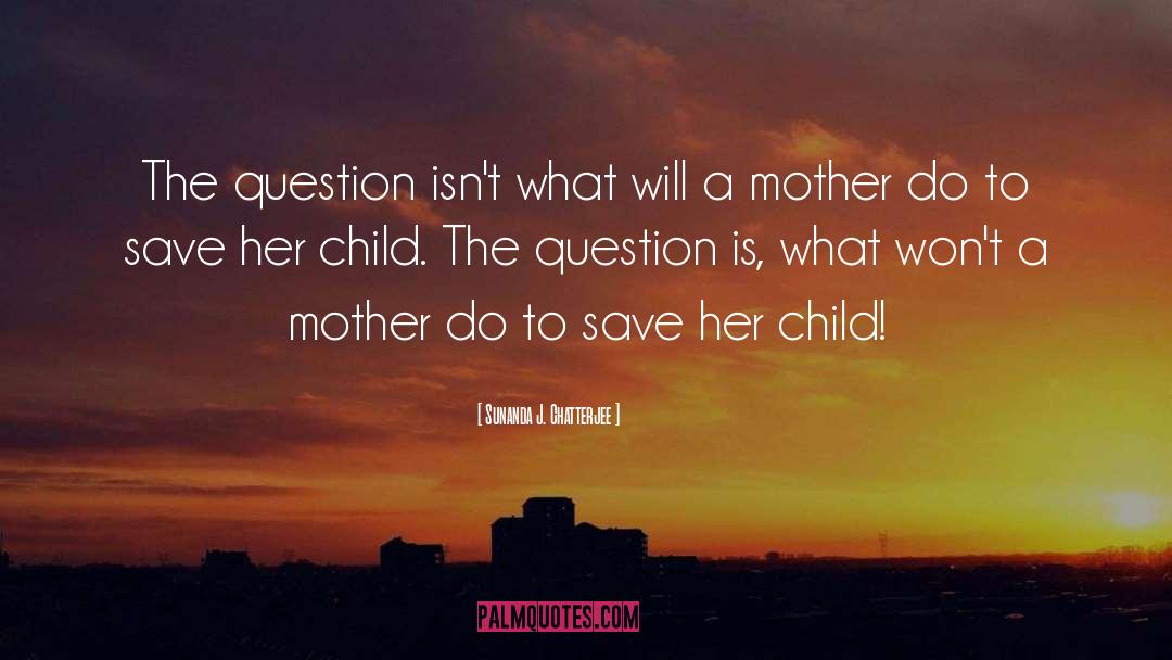 Sunanda J. Chatterjee Quotes: The question isn't what will