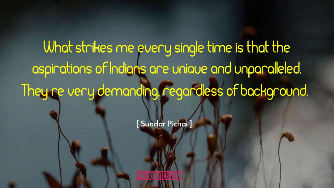 Sundar Pichai Quotes: What strikes me every single