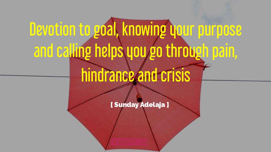 Sunday Adelaja Quotes: Devotion to goal, knowing your