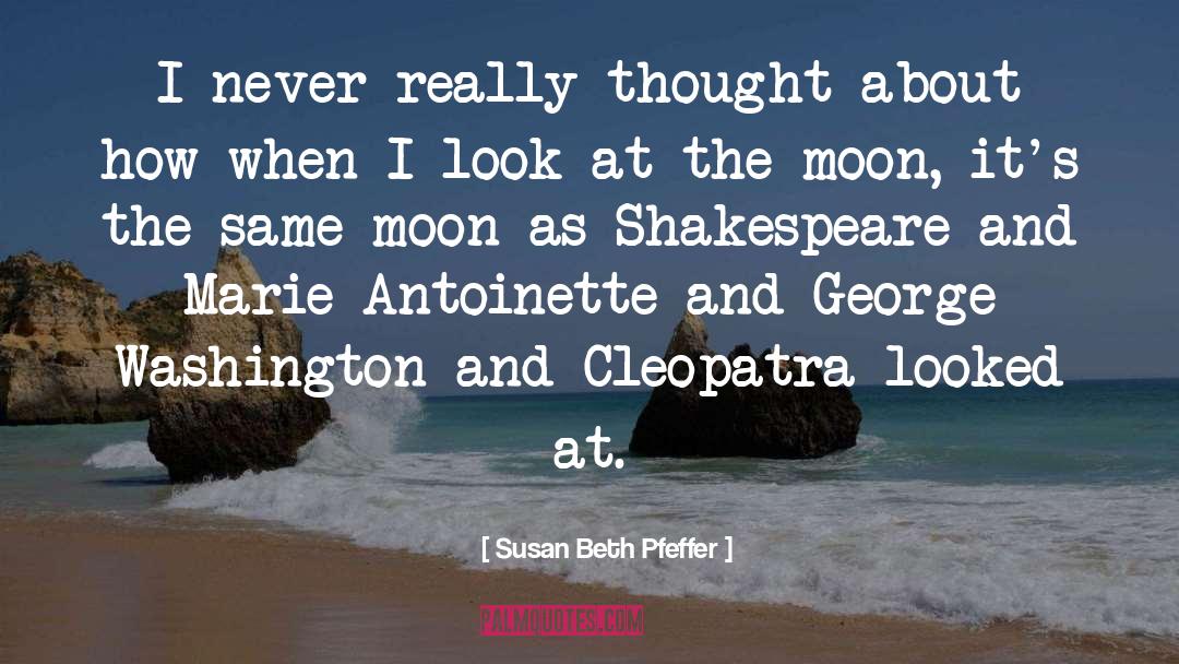 Susan Beth Pfeffer Quotes: I never really thought about