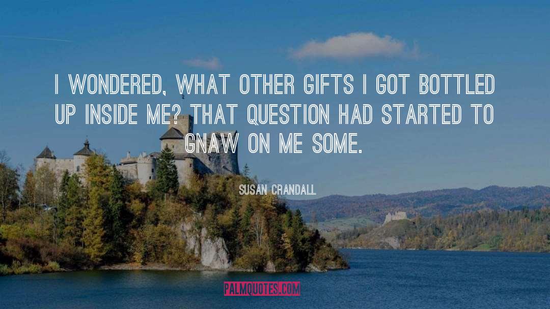 Susan Crandall Quotes: I wondered, what other gifts