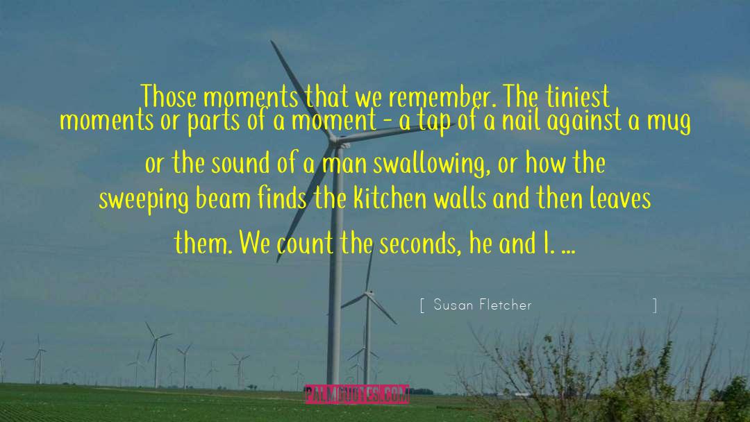 Susan Fletcher Quotes: Those moments that we remember.