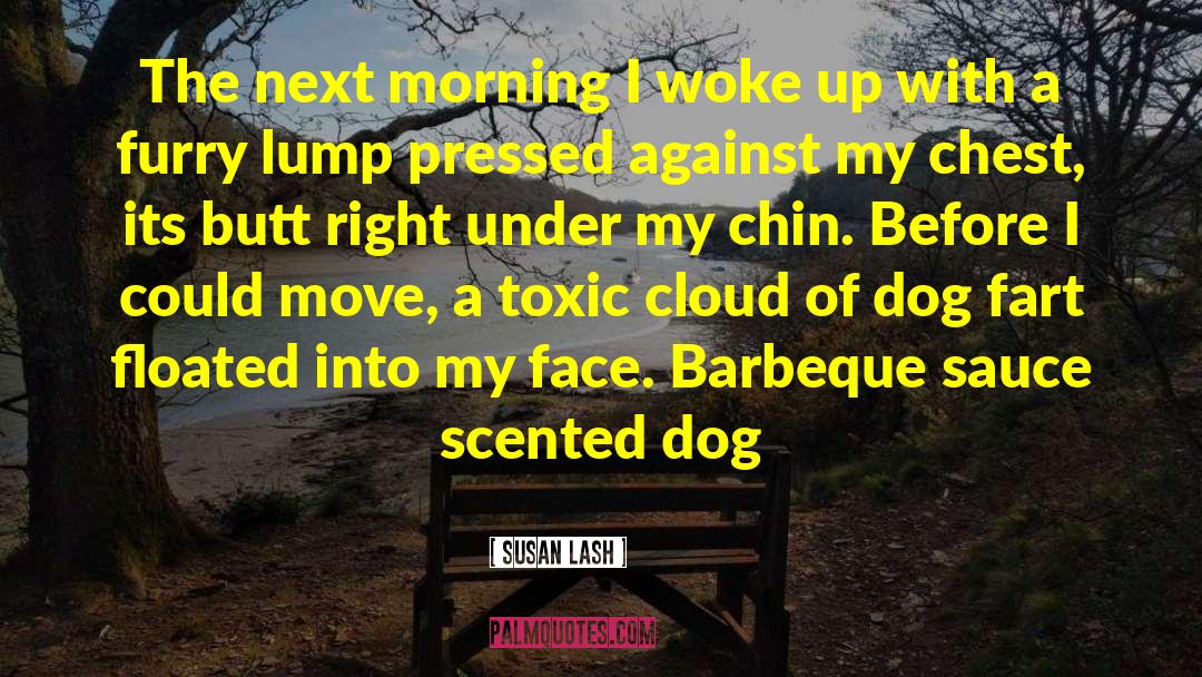 Susan Lash Quotes: The next morning I woke