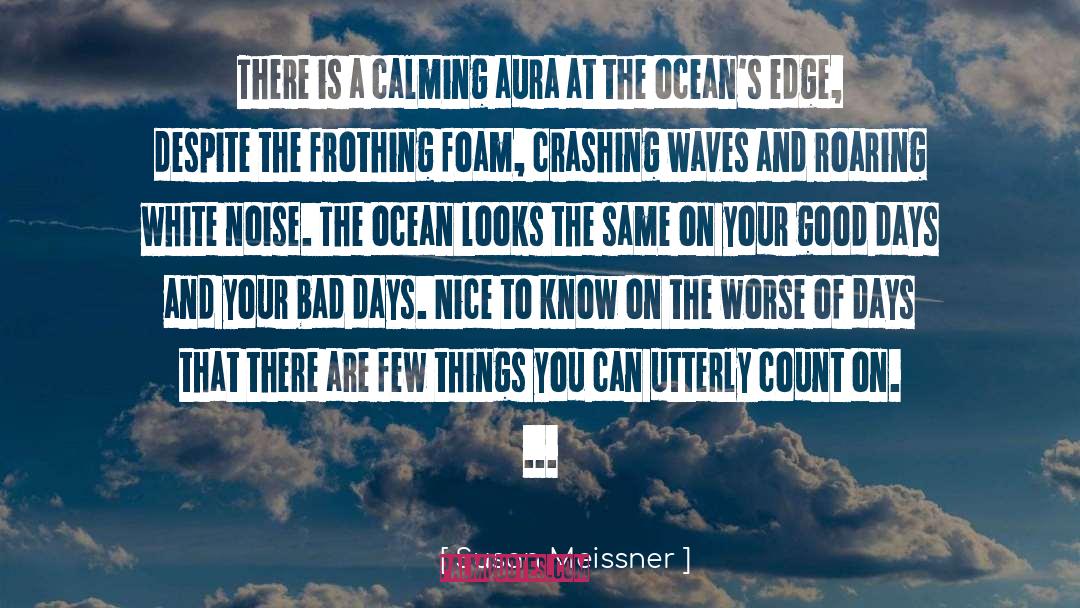 Susan Meissner Quotes: There is a calming aura