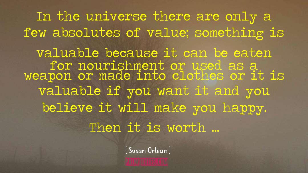 Susan Orlean Quotes: In the universe there are
