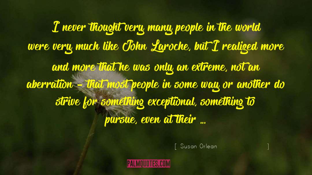 Susan Orlean Quotes: I never thought very many