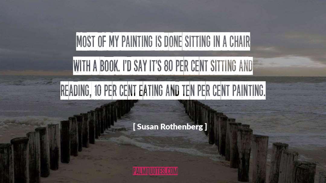 Susan Rothenberg Quotes: Most of my painting is