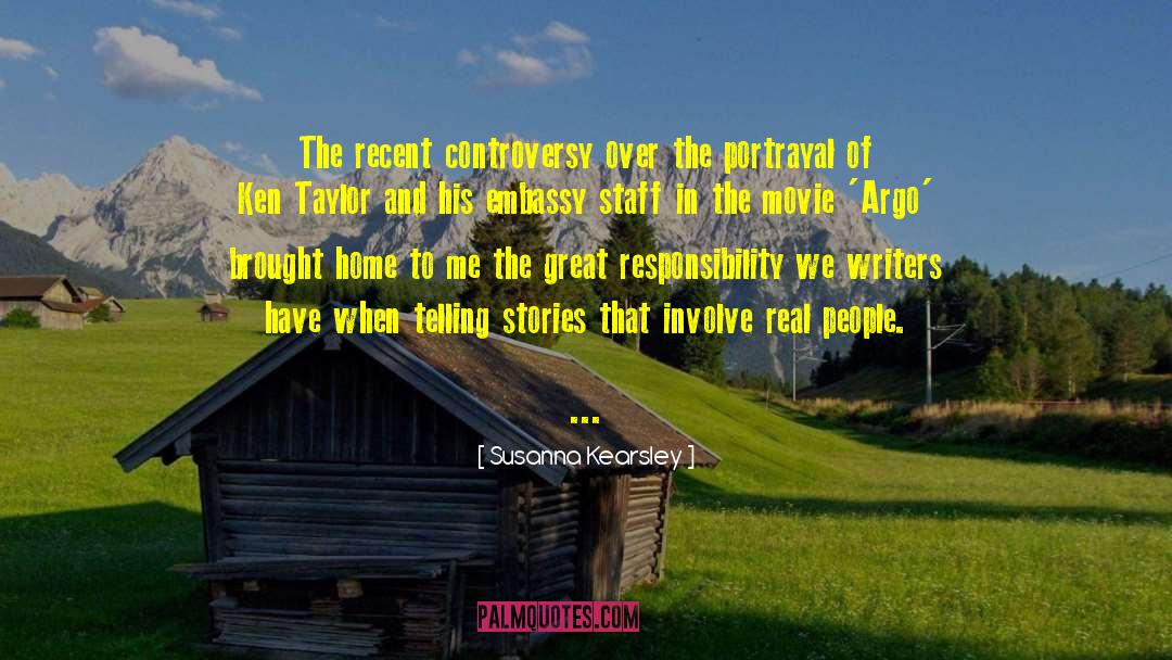 Susanna Kearsley Quotes: The recent controversy over the