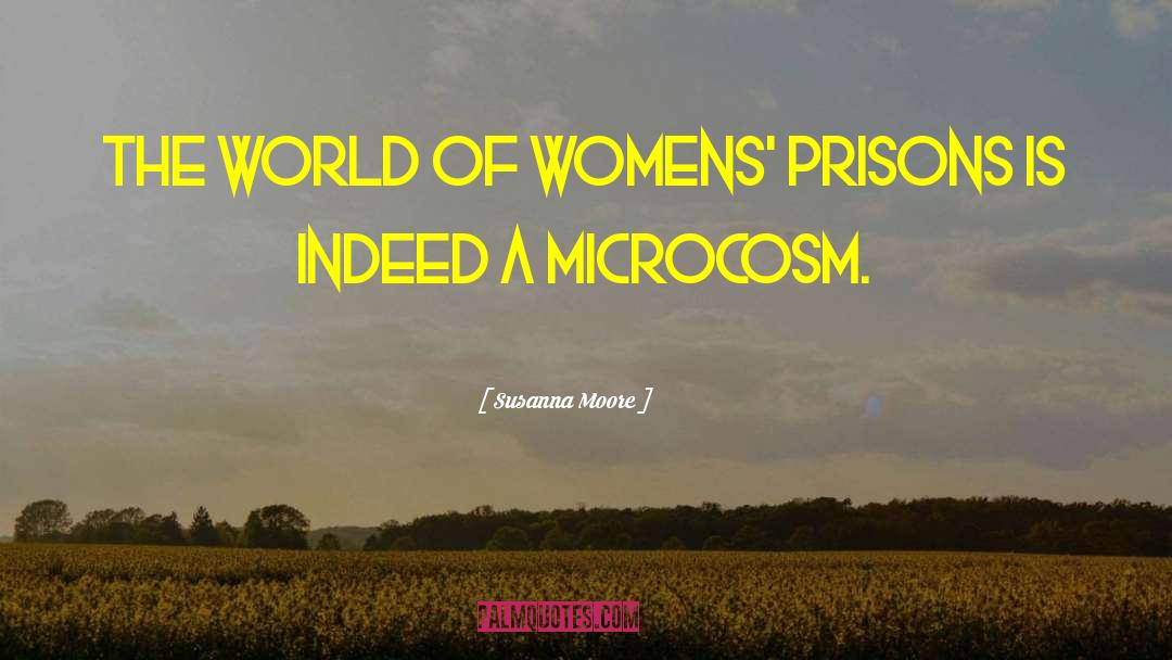 Susanna Moore Quotes: The world of womens' prisons
