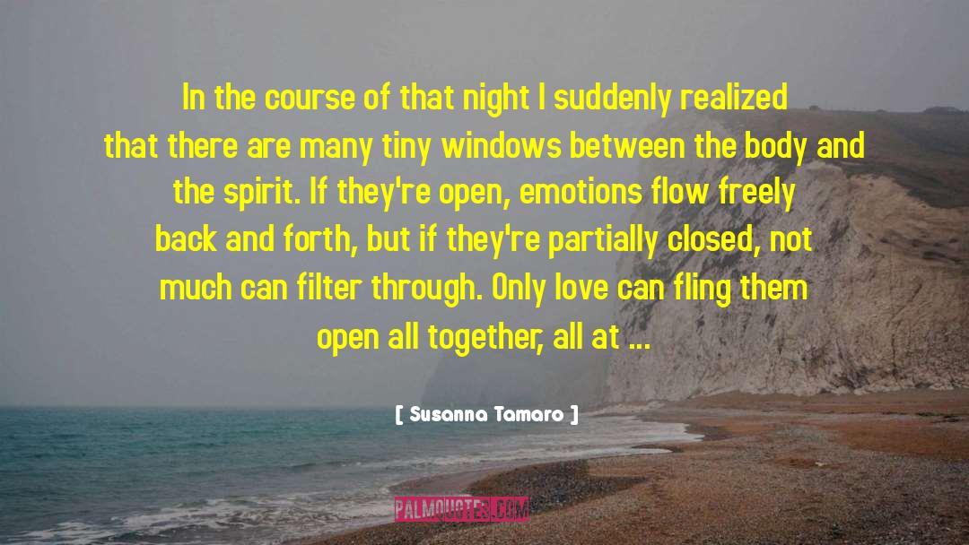 Susanna Tamaro Quotes: In the course of that