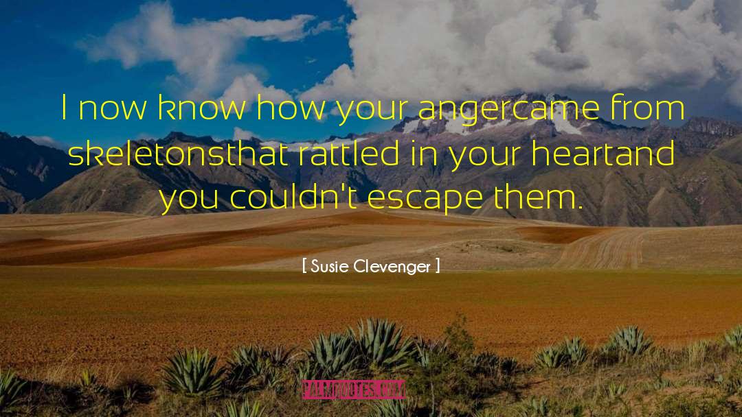 Susie Clevenger Quotes: I now know how your